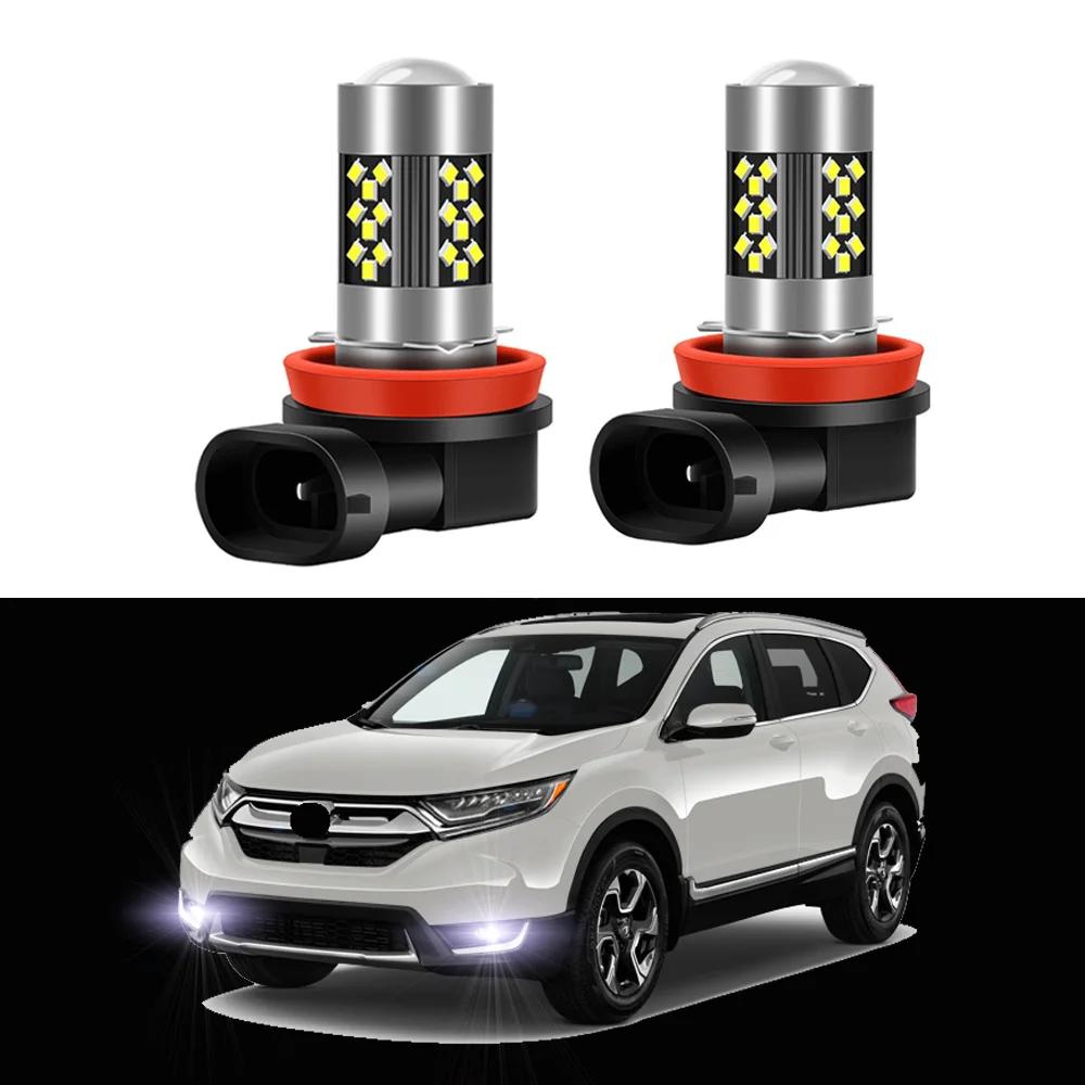 2  LED Ȱ  Honda CRV 2007 2008 2009 2010 2011 2012 White Front Fog Light Bulb Canbus white